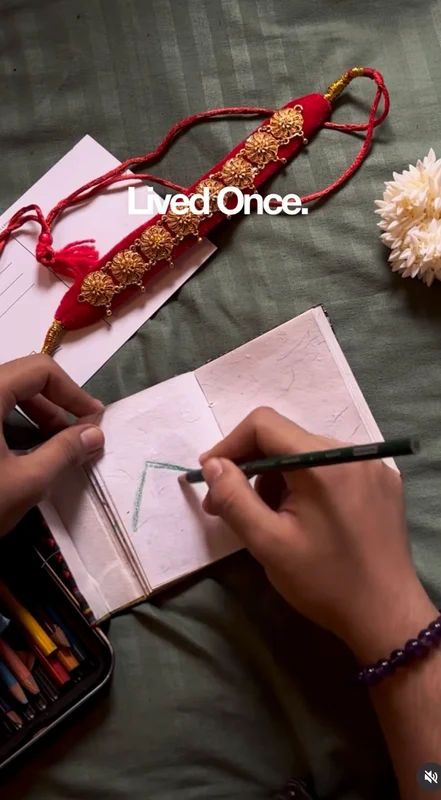 Instagram post visual for Lived Once